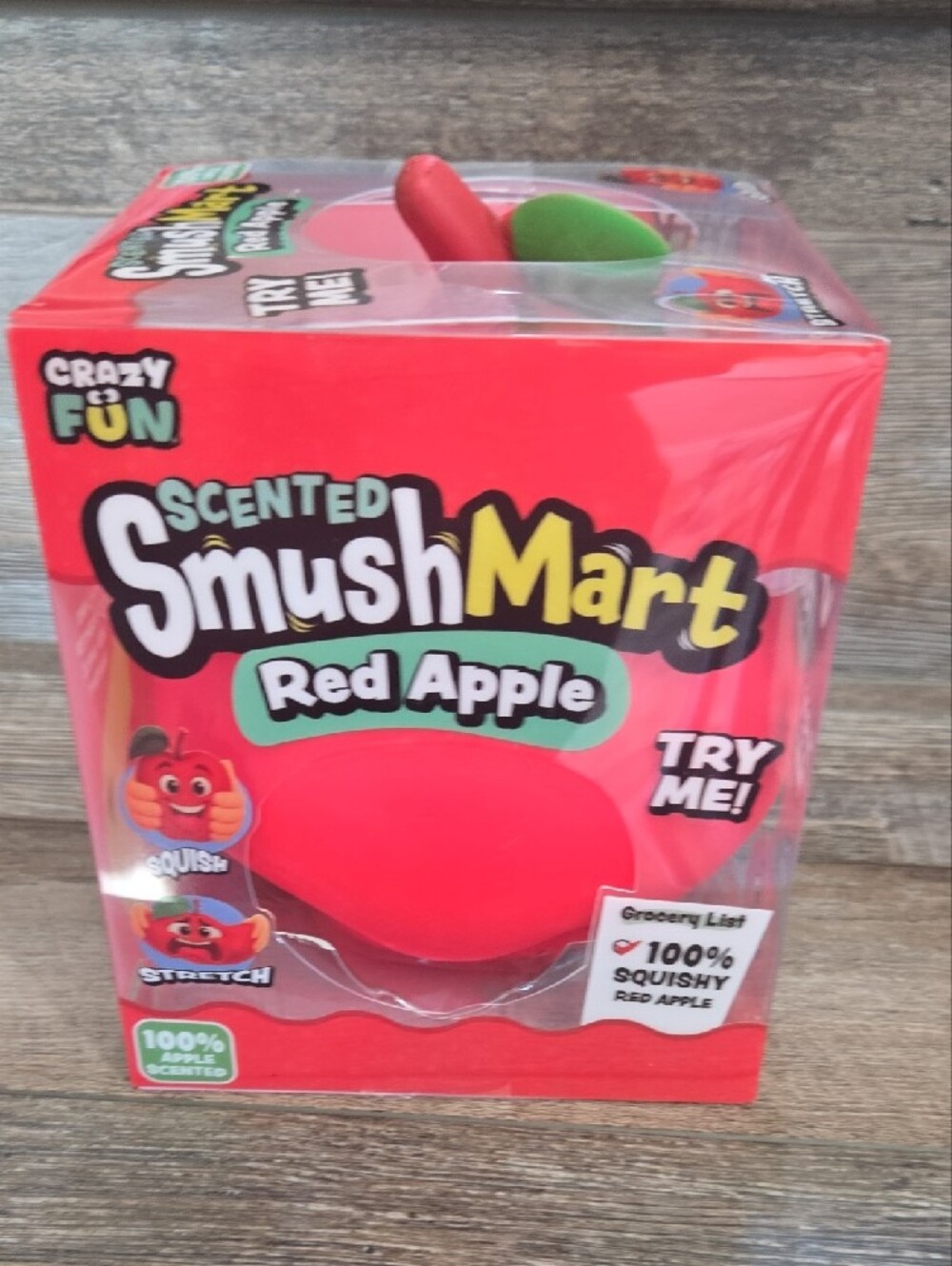 SmushMart Scented Red Apple Squishy Toy - Picture 3 of 3
